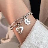 925 Silver Charms Bracelets For Women Retro Bracelet Gift Charm Bracelet