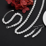 Women's 925 Silver Jewelry Set