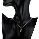 925 Silver Charms Pendant Bracelet Earrings Set for Women