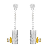 925 Sterling Silver Chinese Style Lantern Earrings for Women Girls