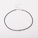 925 Silver Choker Chain Necklace for Women Fine Jewelry