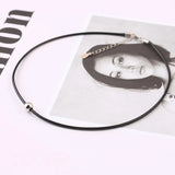 925 Silver Choker Chain Necklace for Women Fine Jewelry