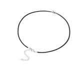 925 Silver Choker Chain Necklace for Women Fine Jewelry