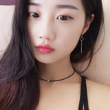 925 Silver Choker Chain Necklace for Women Fine Jewelry