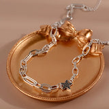 925 Silver Choker Necklace Wide Fine Jewelry