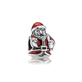 925 Sterling Silver Christmas Charm Hollow Jewelry Making Charm