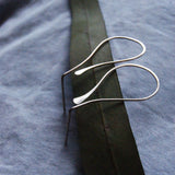 925 Silver Circle Earrings Vintage Jewelry for Women