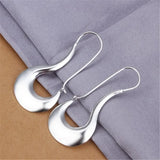 925 Silver Drop Earrings for Women Wedding Party Gift