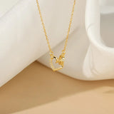 925 Silver Love Heart Choker Necklace for Women Wedding Party Jewelry Gift