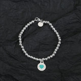925 Sterling Silver Classic Round Series Bracelet Women's Party