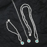 925 Sterling Silver Classic Round Series Bracelet Women's Party