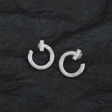 925 Sterling Silver Classic Silver Necklace for Women's Party