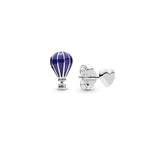 925 Silver 12 Zodiac Earrings Heart Studs for Women Men