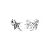 925 Silver 12 Zodiac Earrings Heart Studs for Women Men