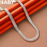 925 Silver 6mm Snake Chain Necklace 20 Inch