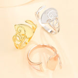 925 Silver Claw Prong Ring Base Finding for 9X13.5mm Gemstone Setting
