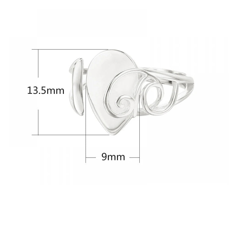 925 Silver Claw Prong Ring Base Finding for 9X13.5mm Gemstone Setting
