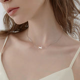 925 Sterling Silver Climbing Cat Pendant Necklace