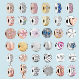 925 Sterling Silver Clip Charm Pendants for Bracelet Making