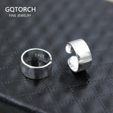 925 Silver Clip Earrings Ear Cuff Hip Pop Punk Rock Jewelry