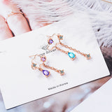 925 Silver Cloud Asymmetry Stud Earrings
