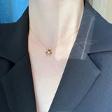 925 Sterling Silver Clover Necklace Women Charm European Classic Jewelry