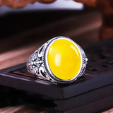 925 Silver Adjustable Ring Blanks Oval Turquoise Rings Settings