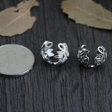 925 Silver Flower Beads Cap Spacer DIY Jewelry Making Findings