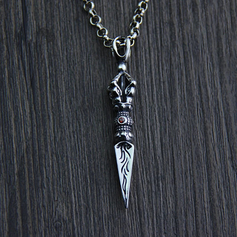 925 Silver Charm Vintage Pendant for Necklace DIY Women Jewelry