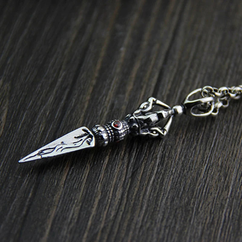 925 Silver Charm Vintage Pendant for Necklace DIY Women Jewelry