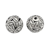 925 Silver Hollow Spacer Beads Charm Ball Bracelet Jewelry Findings