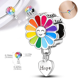 925 Sterling Silver Colorful Lovely Pets Cat Dangle Charms Beads