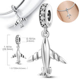 925 Silver Rainbow Dangle Charm Pendant for Jewelry Making