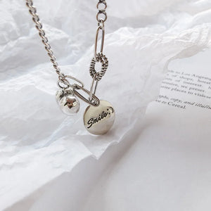 925 Silver Couple Bracelet LOVE Heart Pendant Thai Silver Hand Jewelry