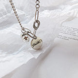 925 Silver Couple Bracelet LOVE Heart Pendant Thai Silver Hand Jewelry