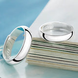 925 Silver Couples Ring Sets Old Style Original Ring for Woman Man Wedding