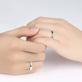925 Silver Couples Ring Sets Old Style Original Ring for Woman Man Wedding