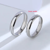 925 Silver Couples Ring Sets Wedding Jewelry Ring