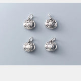 925 Silver Lucky Lock Charms Dangle Pendant DIY Jewelry