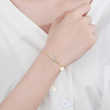 925 Silver Cat Fish Bracelet Adjustable Women Charming Jewelry