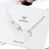 925 Silver Cat Fish Bracelet Adjustable Women Charming Jewelry