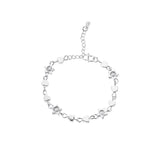 925 Silver Love Stars Mix And Match Bracelet for Women