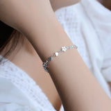 925 Silver Love Stars Mix And Match Bracelet for Women