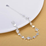 925 Silver Love Stars Mix And Match Bracelet for Women