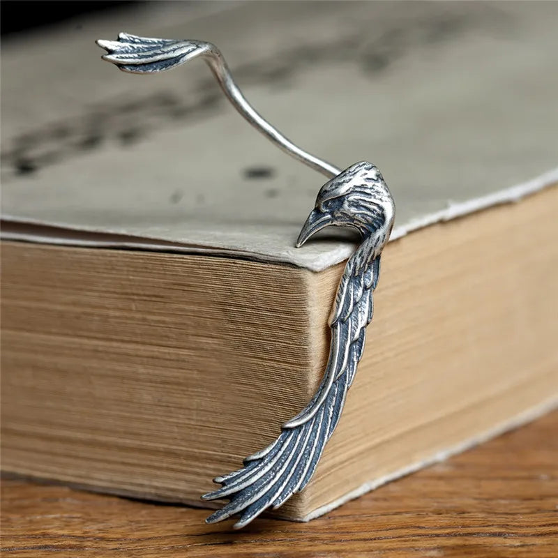 925 Silver Crow Clip Earrings Female Accessories Women's Earrings
