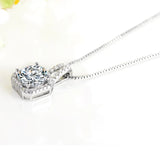 925 Silver Crystal Bridal Jewelry Set for Women