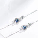Crystal Planet Charm Bracelet for Women