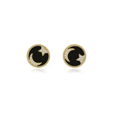 925 Silver Crystal Star Moon Earrings Wedding Jewelry Accessories