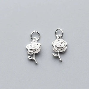925 Silver Cubic Charms 17x10mm DIY Jewelry Making Gift