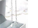925 Silver Cut Cat Charm Bracelet Women Girls Wedding Gift